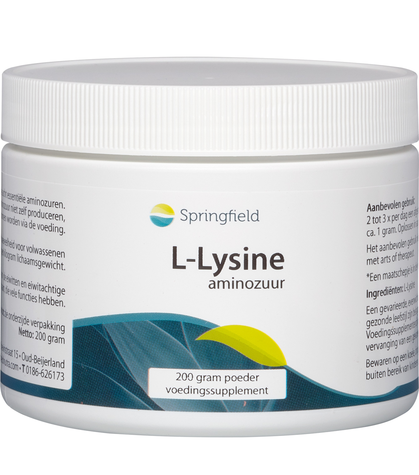 Heel veel goeds Gloed investering L-Lysine HCL poeder - 200 gr | SP26465