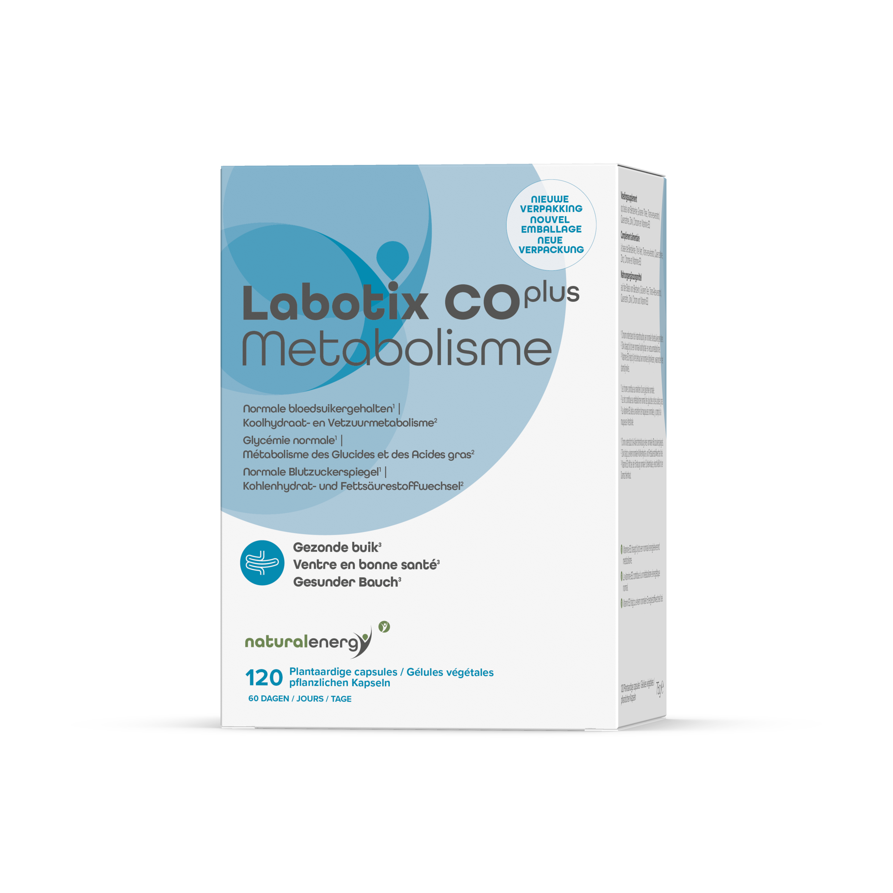 Labotix Co Plus Metabolisme - 120 vcaps