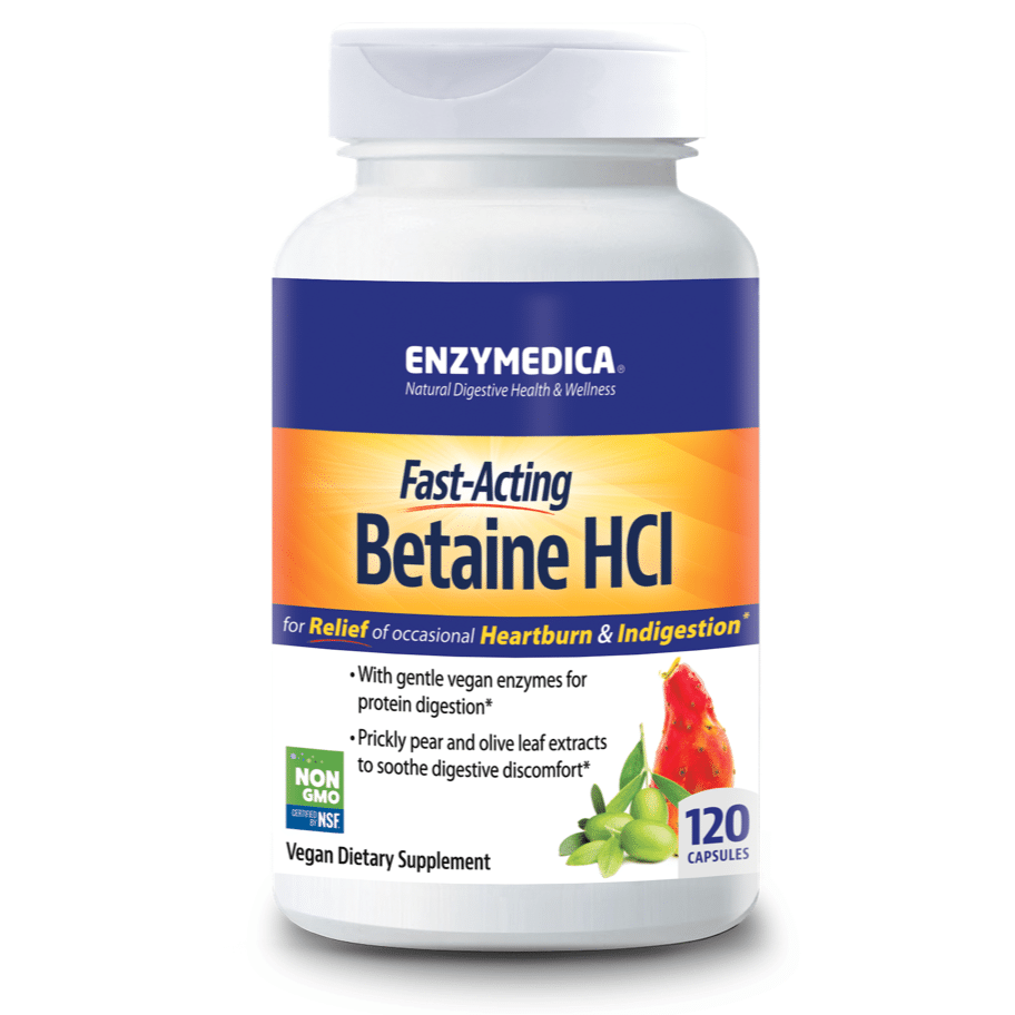 Betaine HCI - 120 vcaps